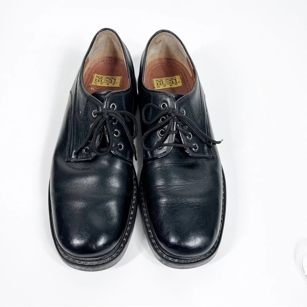 Nunn BUSH Men’s Black Leather Comfort Dress shoes